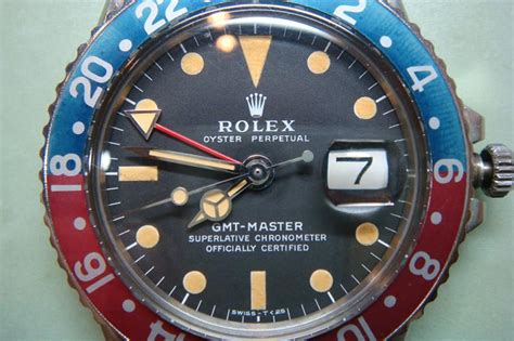 quadranti rolex vintage mee te inqui|rolex gmt 1675 patina.